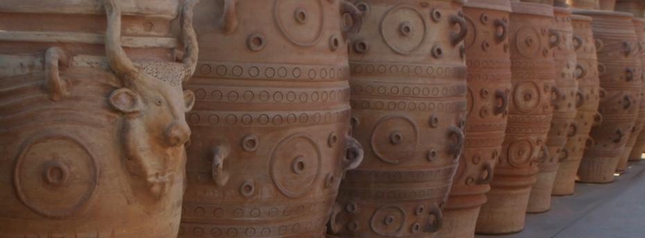 Replica of Minoan pottery